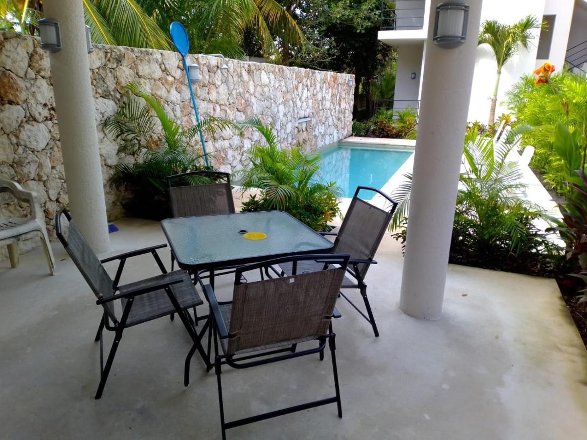 Departamento Para 4 Personas Suenitos En Bacalar Bagian luar foto