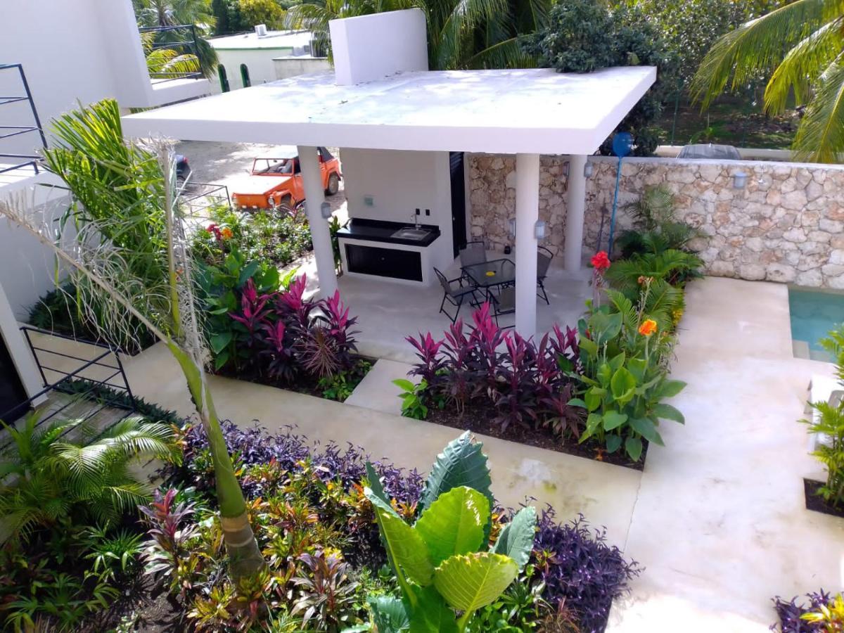 Departamento Para 4 Personas Suenitos En Bacalar Bagian luar foto