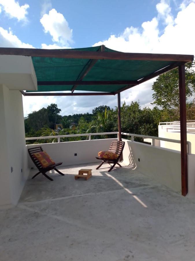 Departamento Para 4 Personas Suenitos En Bacalar Bagian luar foto