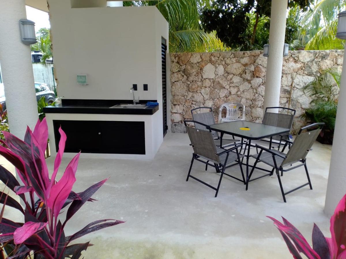 Departamento Para 4 Personas Suenitos En Bacalar Bagian luar foto