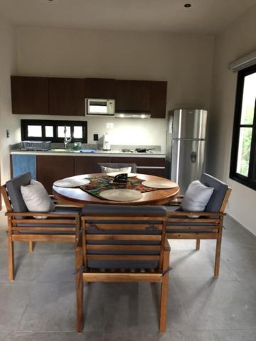 Departamento Para 4 Personas Suenitos En Bacalar Bagian luar foto