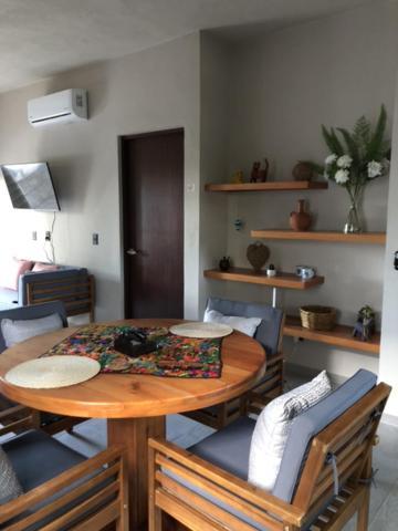 Departamento Para 4 Personas Suenitos En Bacalar Bagian luar foto
